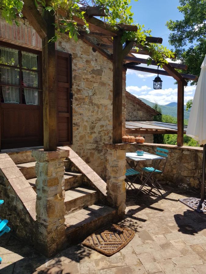 Podere Piandicava Castelnuovo di Val di Cecina Eksteriør billede
