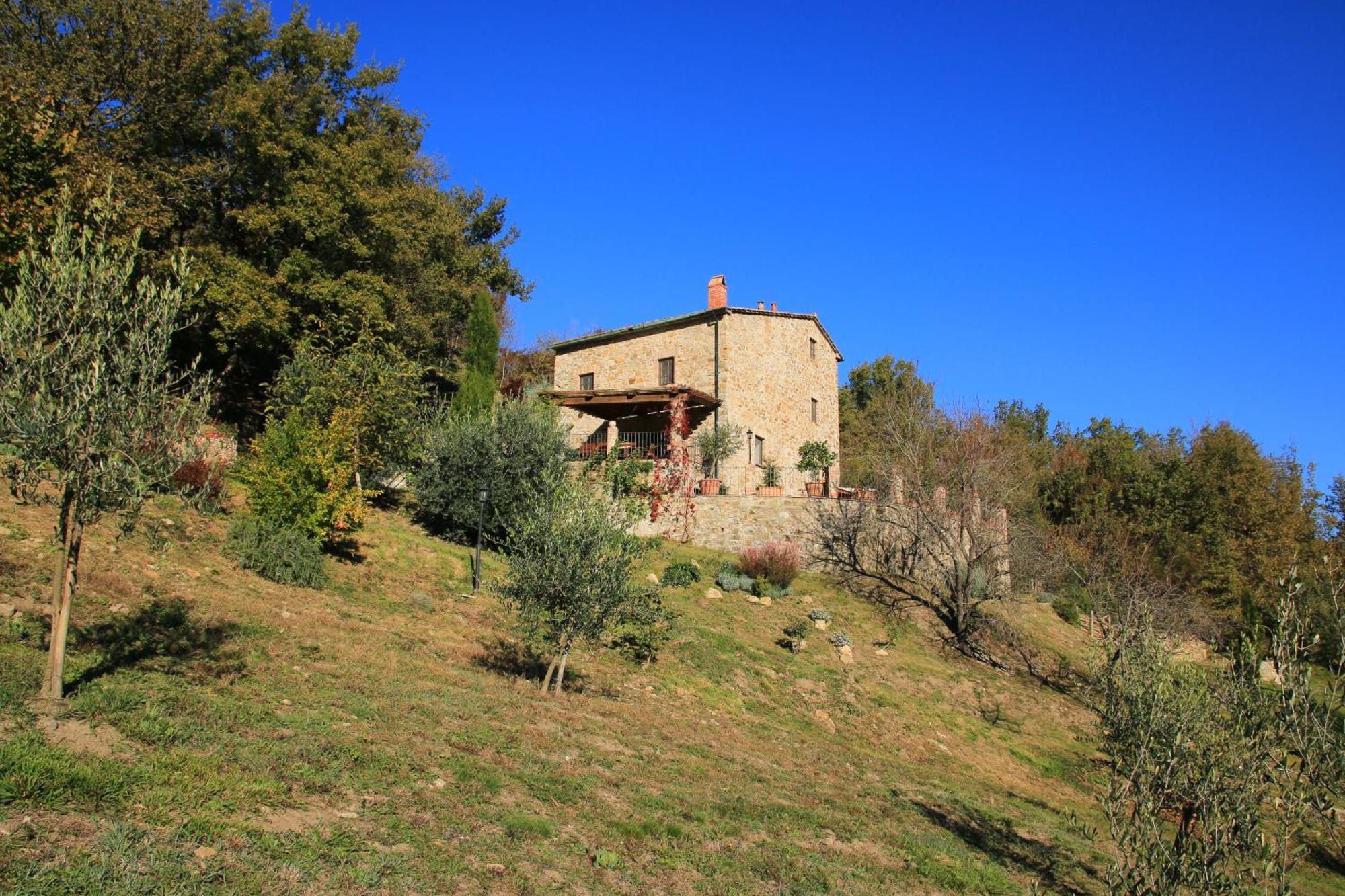 Podere Piandicava Castelnuovo di Val di Cecina Eksteriør billede