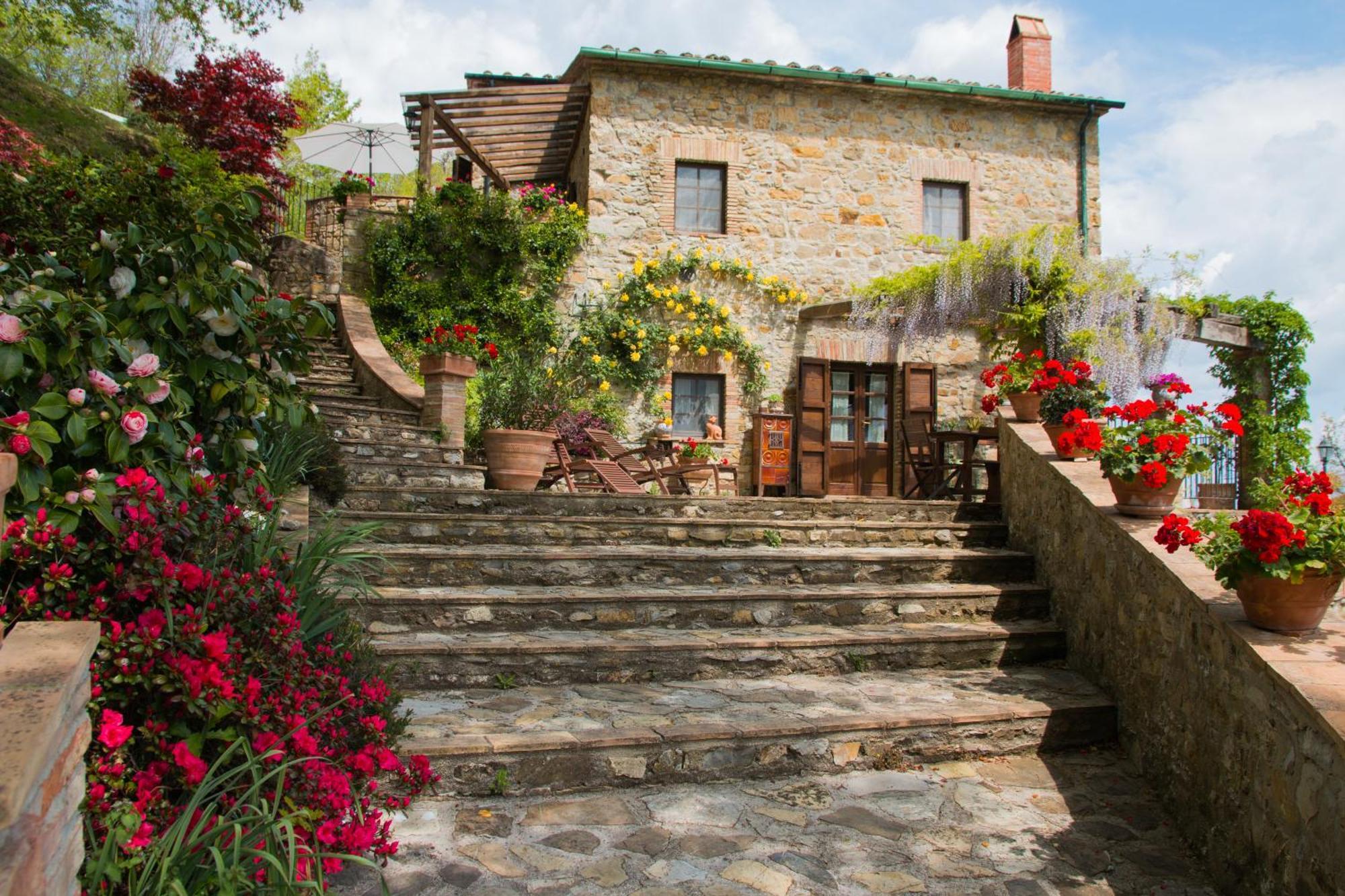 Podere Piandicava Castelnuovo di Val di Cecina Eksteriør billede